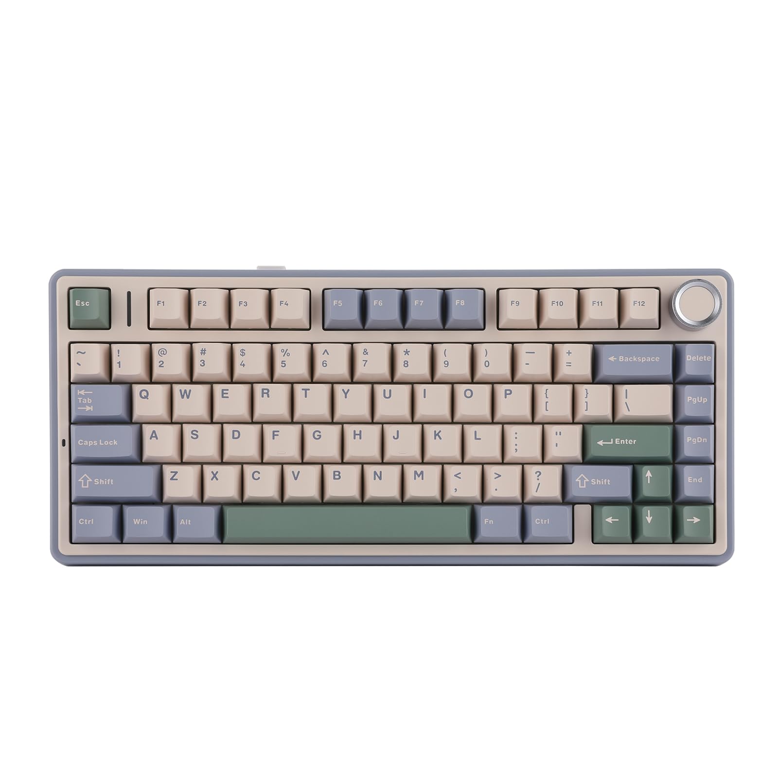 AULA F75 75% Wireless Mechanical Keyboard Blue Snow Pruce Green Reaper Switch